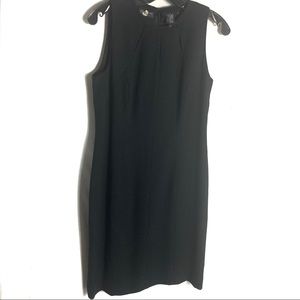 Liz Claiborne sleeveless black dress